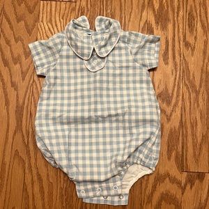 Dondolo blue gingham bubble